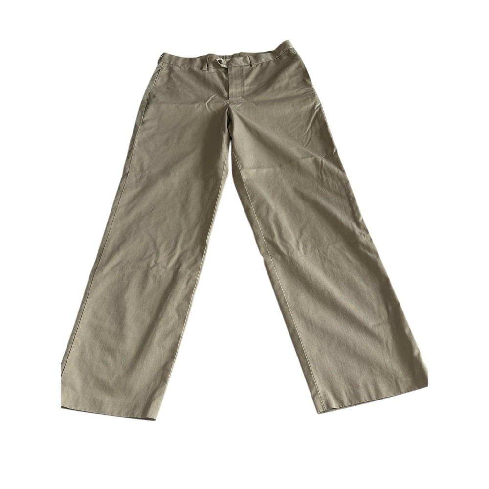 John W. Nordstrom Pants 34x30 Khaki Smartcare Wrinkle Free Supima Cotton Chino